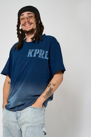 T-shirt regular Bliss - Indigo