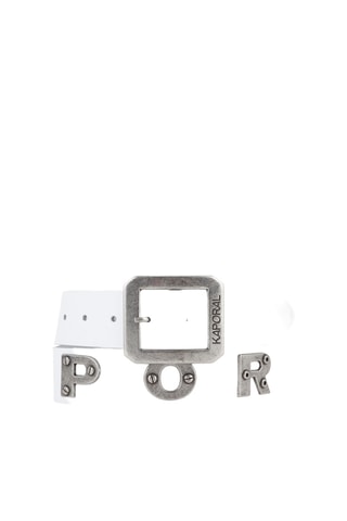 Ceinture en cuir Bold - Blanc
