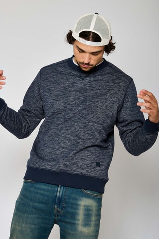 Pull Bono  - Bleu marine chiné