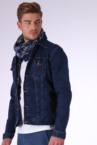 Veste en jean Blunt - Bleu marine