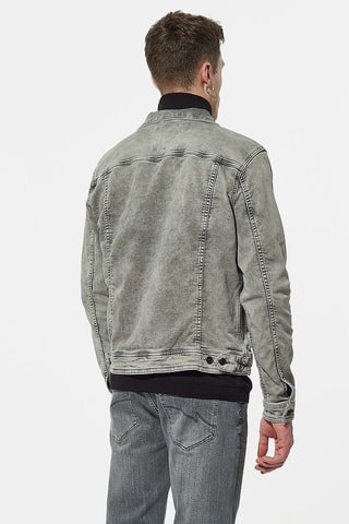 Veste en jean Alvin - Gris clair