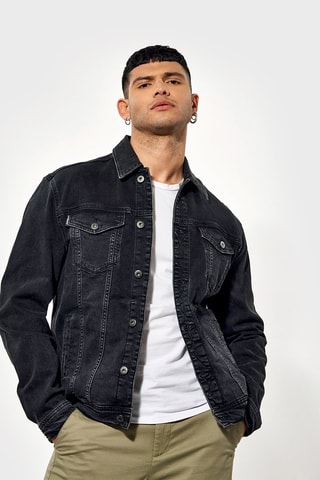Veste en jean Blunt - Noir