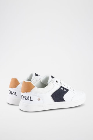Baskets Dragl - Blanc et bleu