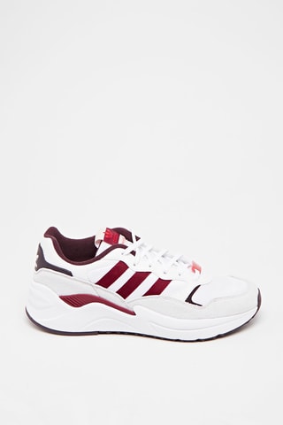 Sneakers Retropy Adisuper Her Vegan W Wit en Bordeauxrood