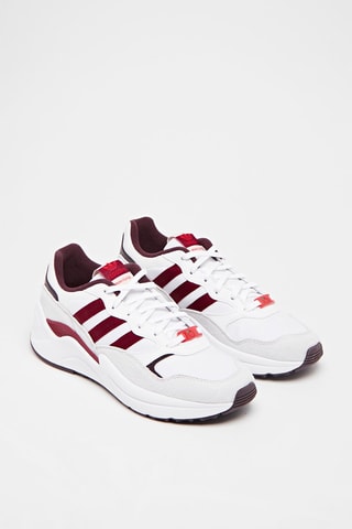 Sneakers Retropy Adisuper Her Vegan W Wit en Bordeauxrood