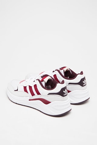 Sneakers Retropy Adisuper Her Vegan W Wit en Bordeauxrood