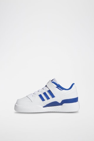 Sneakers Forum Low- Wit en Blauw