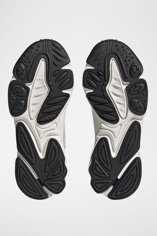 Leren Sneakers Oztral- Wit en Grijs