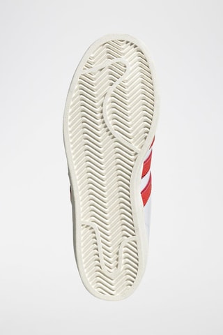 Leren Sneakers Superstar - Wit en Rood