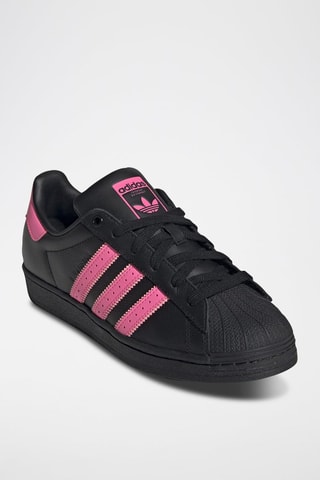 Leren Sneakers Superstar - Zwart en Roze