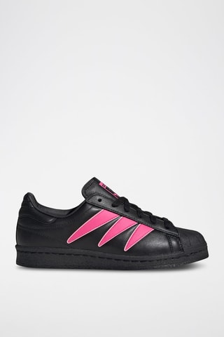Leren Sneakers Superstar 82 - Zwart en Roze