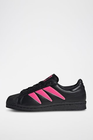 Leren Sneakers Superstar 82 - Zwart en Roze