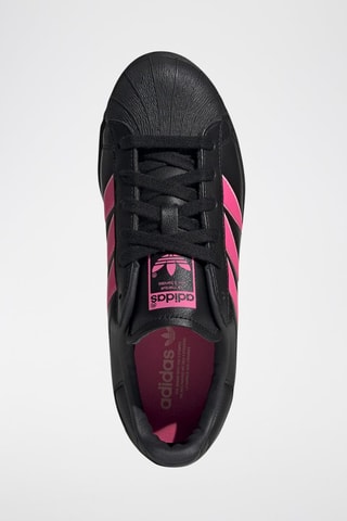 Leren Sneakers Superstar 82 - Zwart en Roze