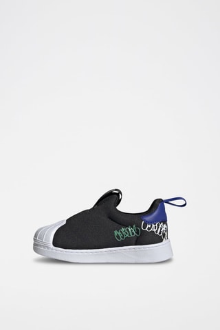 Sneakers Disney Superstar - Zwart en Blauw