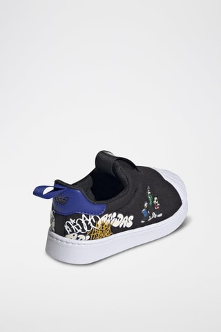 Sneakers Disney Superstar - Zwart en Blauw