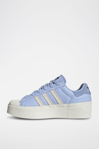 Platform Sneakers Superstar Bonega - Hemelsblauw en Wit