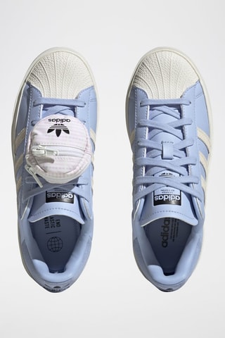 Platform Sneakers Superstar Bonega - Hemelsblauw en Wit