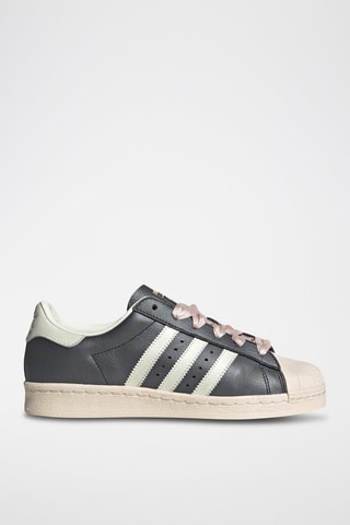 Leren Sneakers Superstar 82 - Zwart en Wit