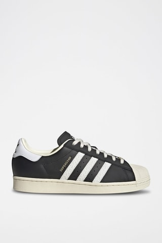 Leren Sneakers Superstar - Zwart en Wit