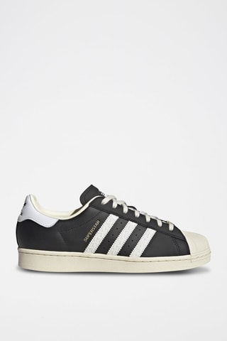 Leren Sneakers Superstar - Zwart en Wit