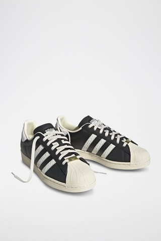 Leren Sneakers Superstar - Zwart en Wit
