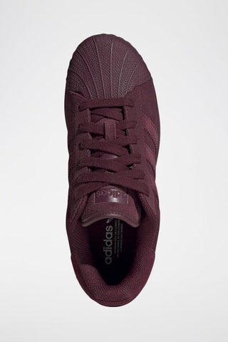 Nubuck Sneakers Superstar - Bordeauxrood