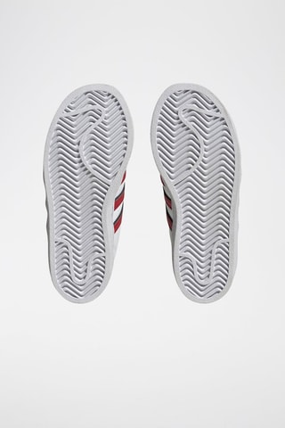Sneakers Superstar - Wit en Rood