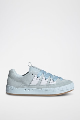 Nubuck Sneakers Adimatic - Lichtblauw