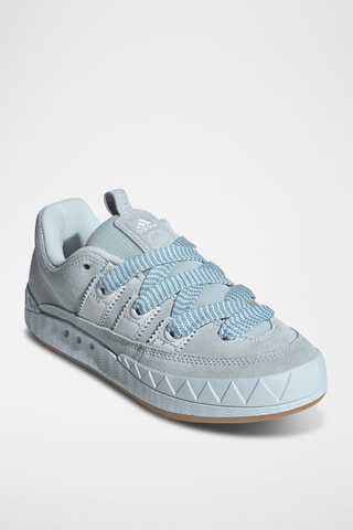 Nubuck Sneakers Adimatic - Lichtblauw