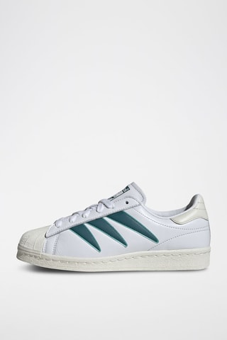 Leren Sneakers Superstar 82 - Wit en Blauw
