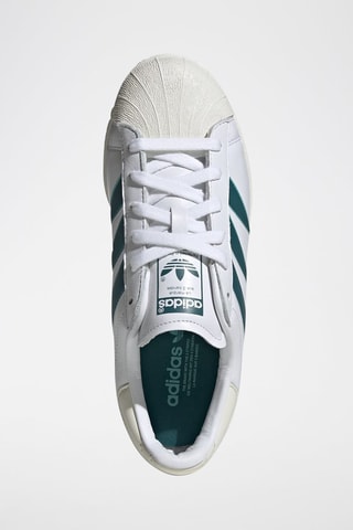 Leren Sneakers Superstar 82 - Wit en Blauw