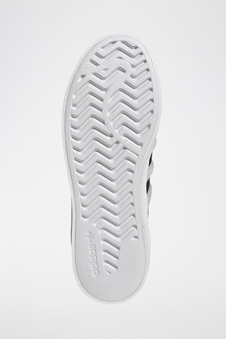 Leren Platform Sneakers Superstar - Zwart en Wit
