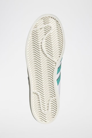 Leren Sneakers Superstar - Wit en Turquoise