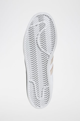 Leren Sneakers Superstar - Wit en Beige