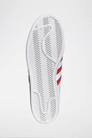 Leren Sneakers Superstar - Wit en Rood