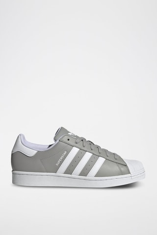 Leren Sneakers Superstar - Grijs