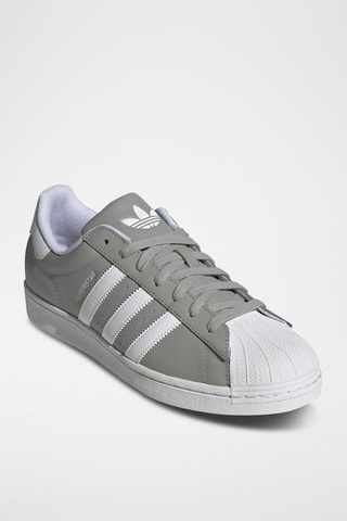 Leren Sneakers Superstar - Grijs
