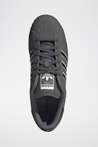 Leren Sneakers Superstar - Grijs en Zwart