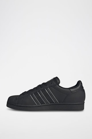 Leren Sneakers Superstar - Zwart