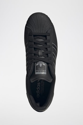 Leren Sneakers Superstar - Zwart