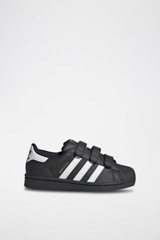 Leren Sneakers Superstar - Zwart en Wit