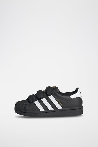 Leren Sneakers Superstar - Zwart en Wit