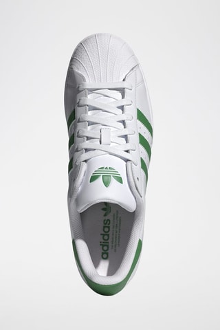 Leren Sneakers Superstar - Wit en Groen