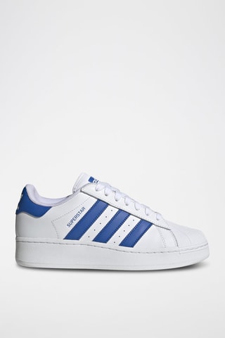 Leren Sneakers Superstar - Wit en Blauw