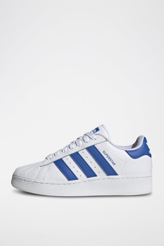 Leren Sneakers Superstar - Wit en Blauw