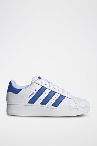 Leren Sneakers Superstar - Wit en Blauw