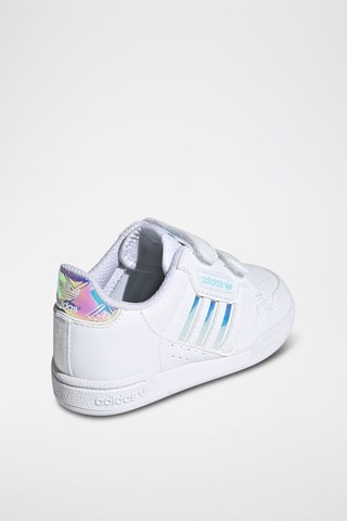 Leren Sneakers Continental 80 Stripes Cf- Wit