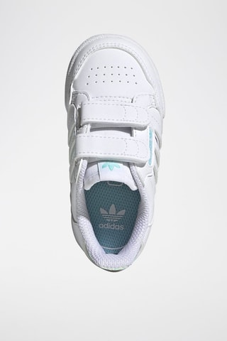 Leren Sneakers Continental 80 Stripes Cf- Wit