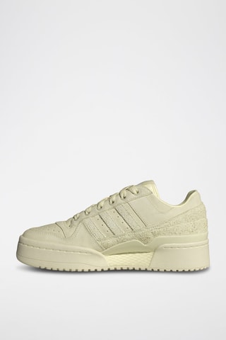 Nubuck Sneakers Forum Bold Stripes - Beige