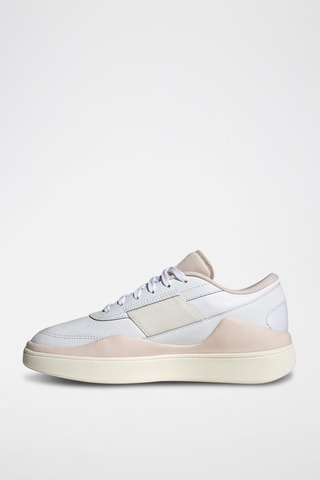 Leren Sneakers Osade- Wit en Beige